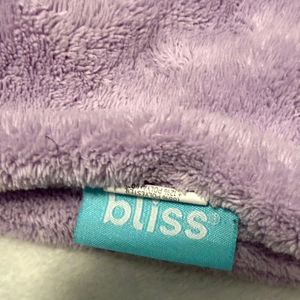 Set of two Bliss Purple Head Towels